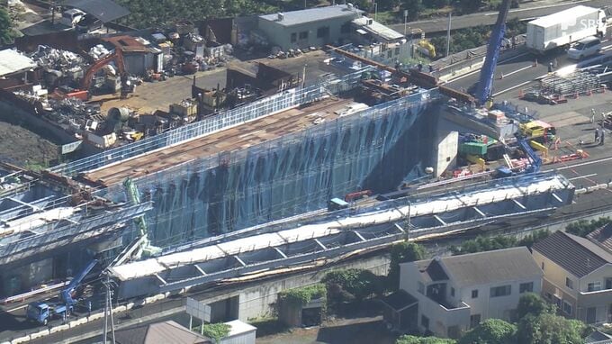 8人が死傷した静清バイパスの橋げた落下事故 当時の現場責任者ら3人を業務上過失致死傷の疑いで書類送検＝静岡県警|TBS NEWS DIG