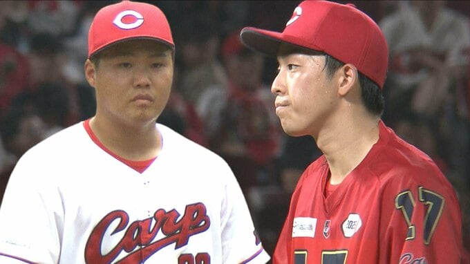 「常廣に負けないように」　カープ 髙太一と常廣羽也斗　プロ2年目で初めて一軍生活を共にする同期コンビがお互いの活躍に抱く思いとは|TBS NEWS DIG