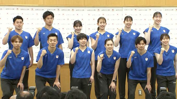 バドミントン東京五輪銅メダリスト“ワタガシ”、山口茜らパリ五輪日本代表12人発表 「笑って終われるように」【全選手コメント】|TBS NEWS DIG