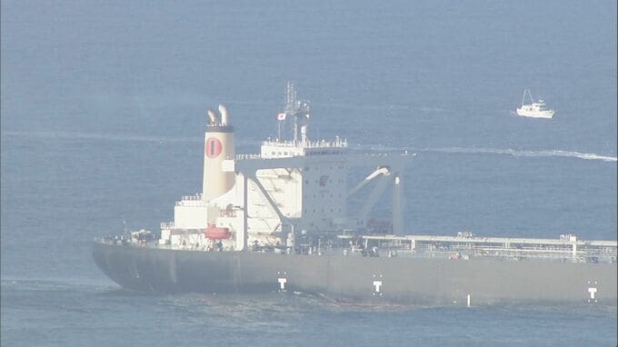 【速報】中東情勢悪化後、初めてホルムズ海峡を通過　日本向けのタンカー「出光丸」が伊良湖水道を通り伊勢湾を航行中　正午ごろ愛知県知多市の出光興産の製油所に到着|TBS NEWS DIG