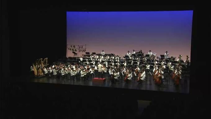 小学生から大学生までのメンバーで構成される岡山市ジュニアオーケストラが恒例のスプリングコンサートを開催　約1400人の観客が春のひと時を楽しむ【岡山】|TBS NEWS DIG