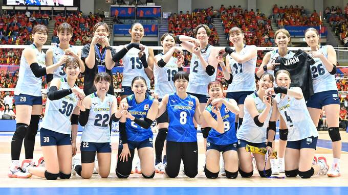 バレー女子、決勝ラウンドの日程決定　日本は24日にトルコと準々決勝、予選全勝のイタリアは23日にアメリカ戦【ネーションズリーグ】|TBS NEWS DIG