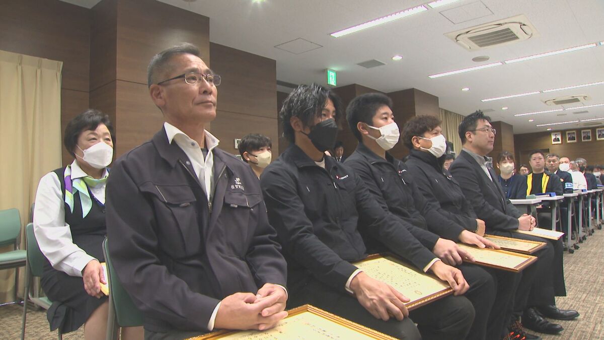 海に転落した高齢者を救助　船で向かった漁師に感謝状　大分