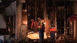 「屋根まで火が上がっている」と通報　木造平屋建て住宅が全焼　宮城・東松島市|TBS NEWS DIG