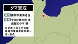 高岡市 東海老坂地内 クマに警戒 13日にかけパトロール|TBS NEWS DIG