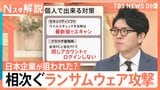 日本企業が狙われた？相次ぐランサムウェア攻撃、家庭内感染の危険と個人でできる対策【Nスタ解説】|TBS NEWS DIG