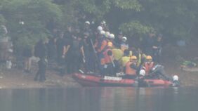 【速報】安否不明の搭乗員と思われる体の一部が見つかる　自衛隊機墜落事故　愛知・犬山市の入鹿池　中谷防衛大臣発表|TBS NEWS DIG