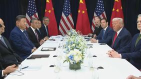 【速報】米中首脳会談終了　トランプ氏と習氏 退出の際に複数回握手、穏やかに言葉を交わす様子も|TBS NEWS DIG