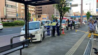 【速報】バス停に高齢男性が運転する軽乗用車が突っ込む　長崎県佐世保市　|　ニュース | NBC長崎放送