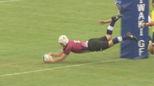 合同チームがシード・磐城を下す ベスト4がそろう 全国高校ラグビー福島県大会|TBS NEWS DIG