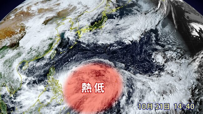 日本の南海上はまだ夏　今後12時間以内に「台風20号」発生か　日本付近に接近するおそれも|TBS NEWS DIG