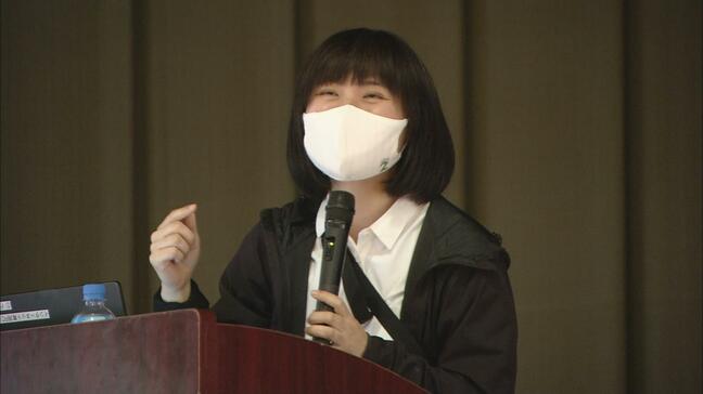 キーワードは“バズる” 建設業の担い手不足の解消へ デザイナーの赤木アサカさんが「工業系の学科を持たない高校」で講演|TBS NEWS DIG