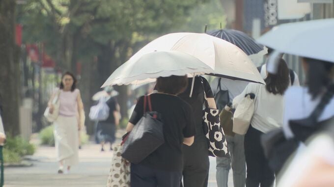 予想最高気温は名古屋･岐阜･津で37℃ 各地で猛烈な暑さに 愛知･三重に熱中症警戒アラート こまめな水分・塩分補給など対策を|TBS NEWS DIG