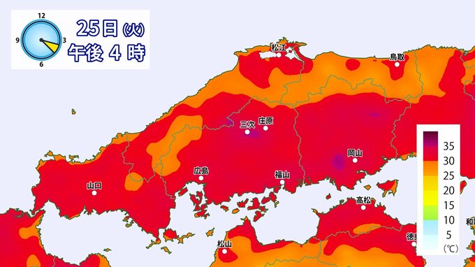 【危険な暑さ】　今週は熱中症に最大限の警戒を　水曜日頃（２６日）にかけて４０℃に迫る地点も　（広島県天気）　|　RCC NEWS | 広島ニュース | RCC中国放送