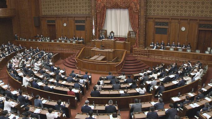 【速報】憲法改正手続き定める改正国民投票法が可決・成立