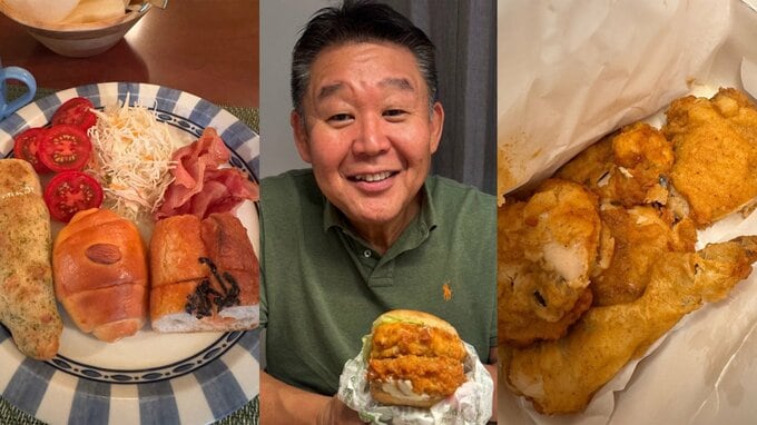 【 花田虎上 】　豪華な朝食パン＆ドライブスルーでチキンを満喫　「ダブルチキンフィレバーガー」の分厚さに「普通ので良かった」|TBS NEWS DIG
