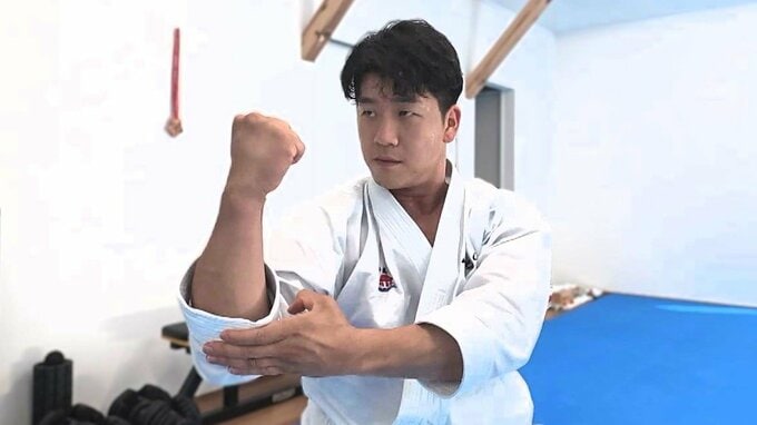 空手男子形・西山走が初出場で悲願の金メダル　高難度「スーパーリンペイ」圧巻の演武披露　アジア大会　|　大分のニュース｜OBS NEWS｜大分放送