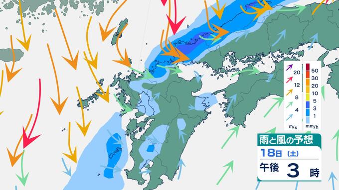 【大雨警戒】九州北部　18日未明から夕方にかけて積乱雲発達　大雨・突風に警戒　福岡、佐賀、長崎、熊本　|　長崎のニュース | 天気 | NBC長崎放送