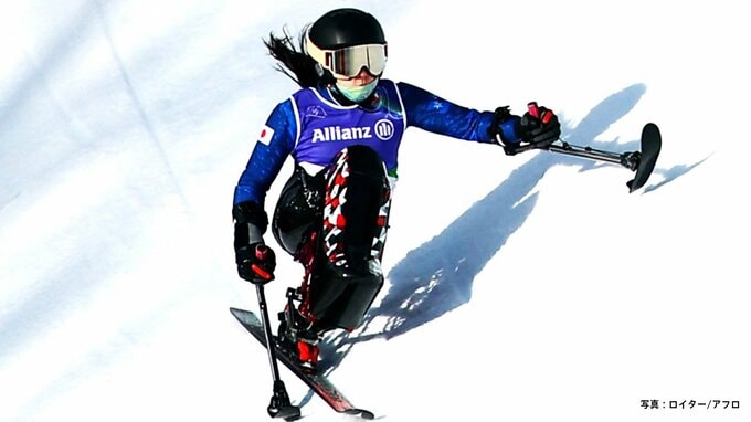 村岡桃佳、日本勢メダル第1号！パラアルペンスキー スーパー大回転で銀メダル　自身パラ通算10個目のメダル獲得|TBS NEWS DIG