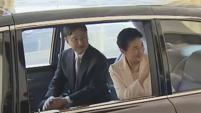 天皇皇后両陛下　バッキンガム宮殿でチャールズ国王夫妻にお別れの挨拶|TBS NEWS DIG