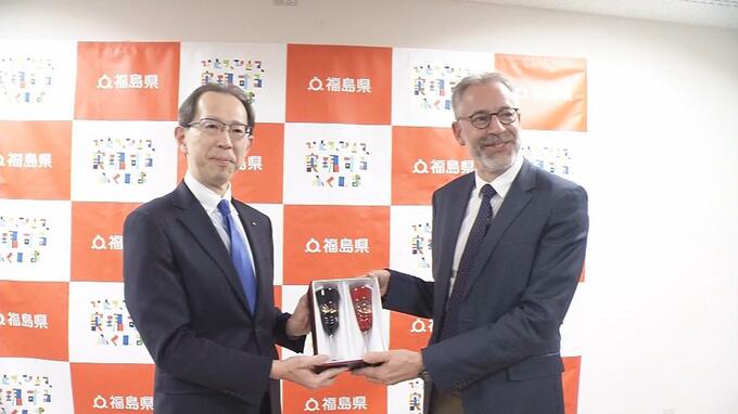 福島県の内堀知事　輸入規制撤廃をEUに要望|TBS NEWS DIG