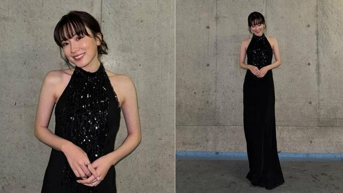 永野芽郁さん　黒のドレス姿に反響　「2024 MAMA AWARDS」にプレゼンターとして登場|TBS NEWS DIG