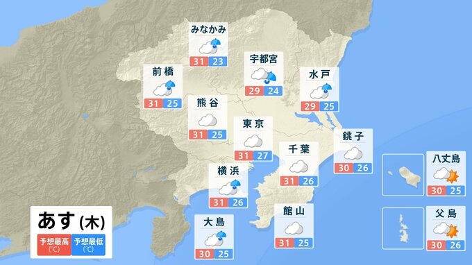関東甲信　引き続き22日明け方にかけて 大気の状態が非常に不安定に 「バケツひっくり返したような雨」に注意・警戒を【雨風シミュレーション】発達した雨雲がかかり続けると警報級の大雨となる可能性も　　|　富山のニュース｜天気・防災｜チューリップテレビ