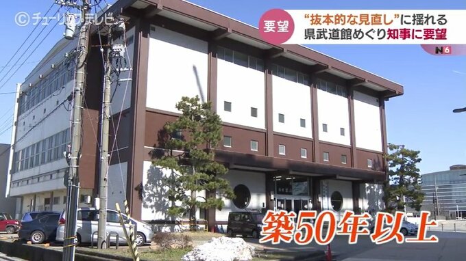 施設の規模や建設地の抜本的な見直しを、新武道館の建設で富山県知事に要望|TBS NEWS DIG