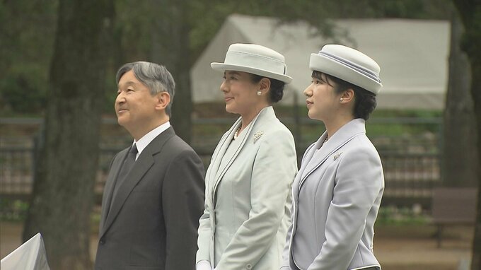 天皇皇后両陛下と愛子さま「広島原爆の日」にあたり黙とう　8月6日|TBS NEWS DIG