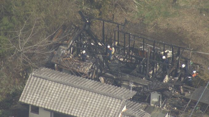 「家が燃えている」広島・廿日市市で住宅全焼　焼け跡から1人の遺体が見つかる　広島|TBS NEWS DIG