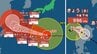 【ダブル台風】台風13号（ドルフィン）は大型で非常に強い勢力...いつ沖縄に最接近？　台風14号（クジラ）いまどこに...雨風シミュレーション【気象庁台風情報 5日午後1時5分発表】　|　岡山・香川のニュース | 天気 | RSK山陽放送