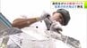 青森山田高校調理科の毎年恒例の実習「氷の彫刻づくり」　調理師としての心構え学ぶ35人の生徒が真剣な表情で「エンゼルフィッシュ」を削り出す　会場は氷もとけるような熱気と笑顔に包まれる　|　青森のニュース│ATV NEWS│青森テレビ