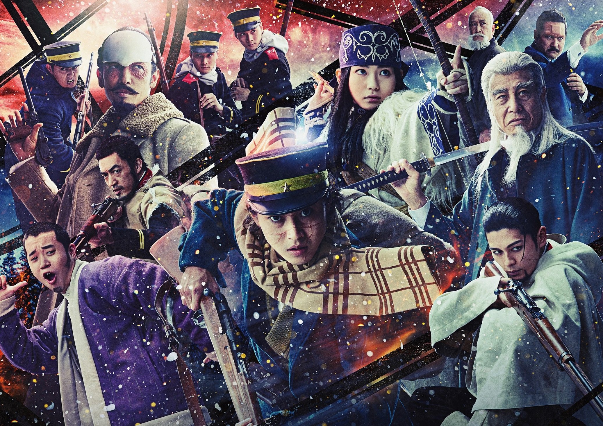映画「ゴールデンカムイ」 アシㇼパ役の山田杏奈さんと久保監督が訪れ