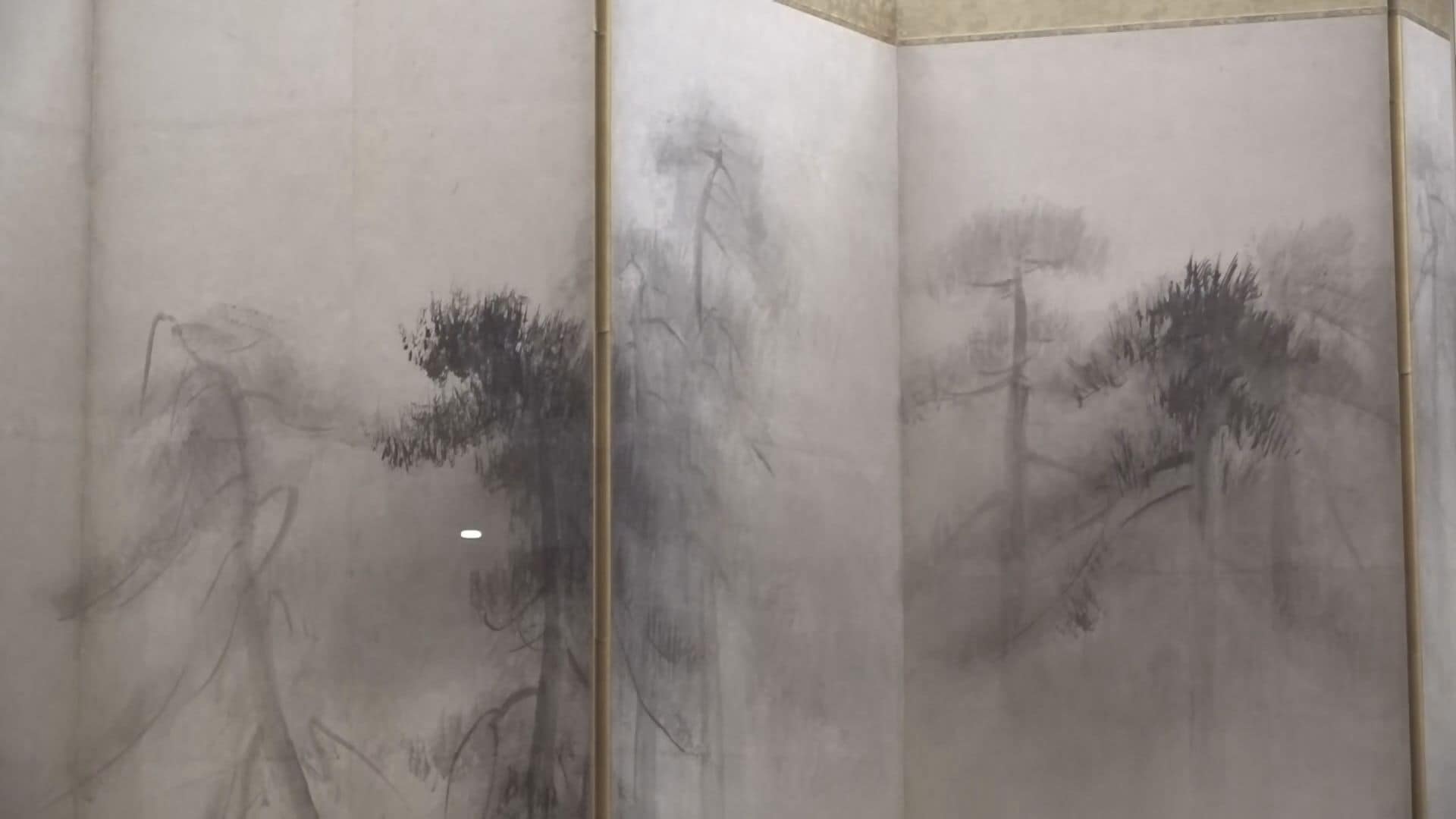 国宝「松林図屏風」を特別公開 七尾美術館で長谷川等伯展 16日まで