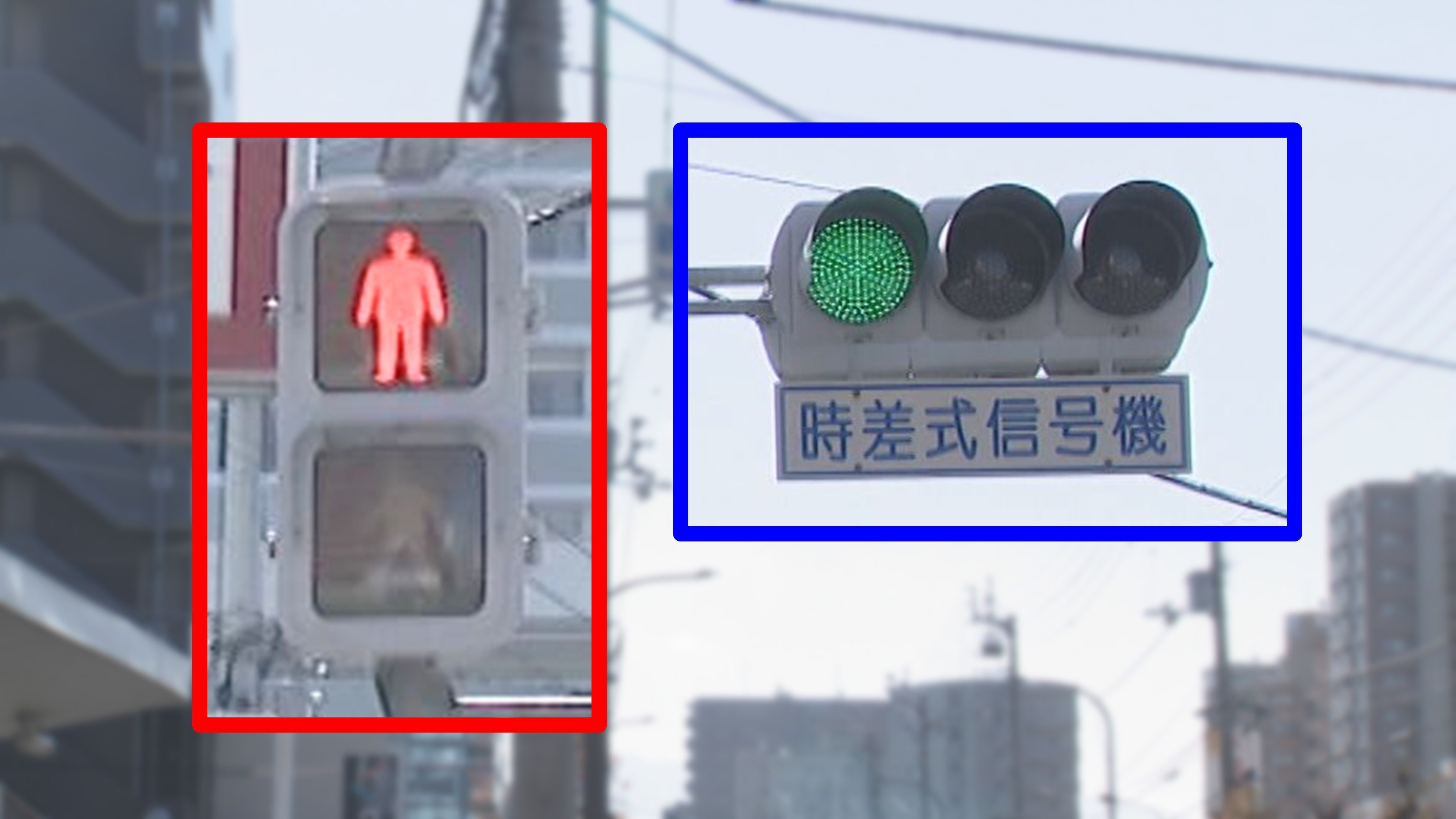 自転車の青切符】歩行者信号は赤、車両用信号は青、自転車はどっちを