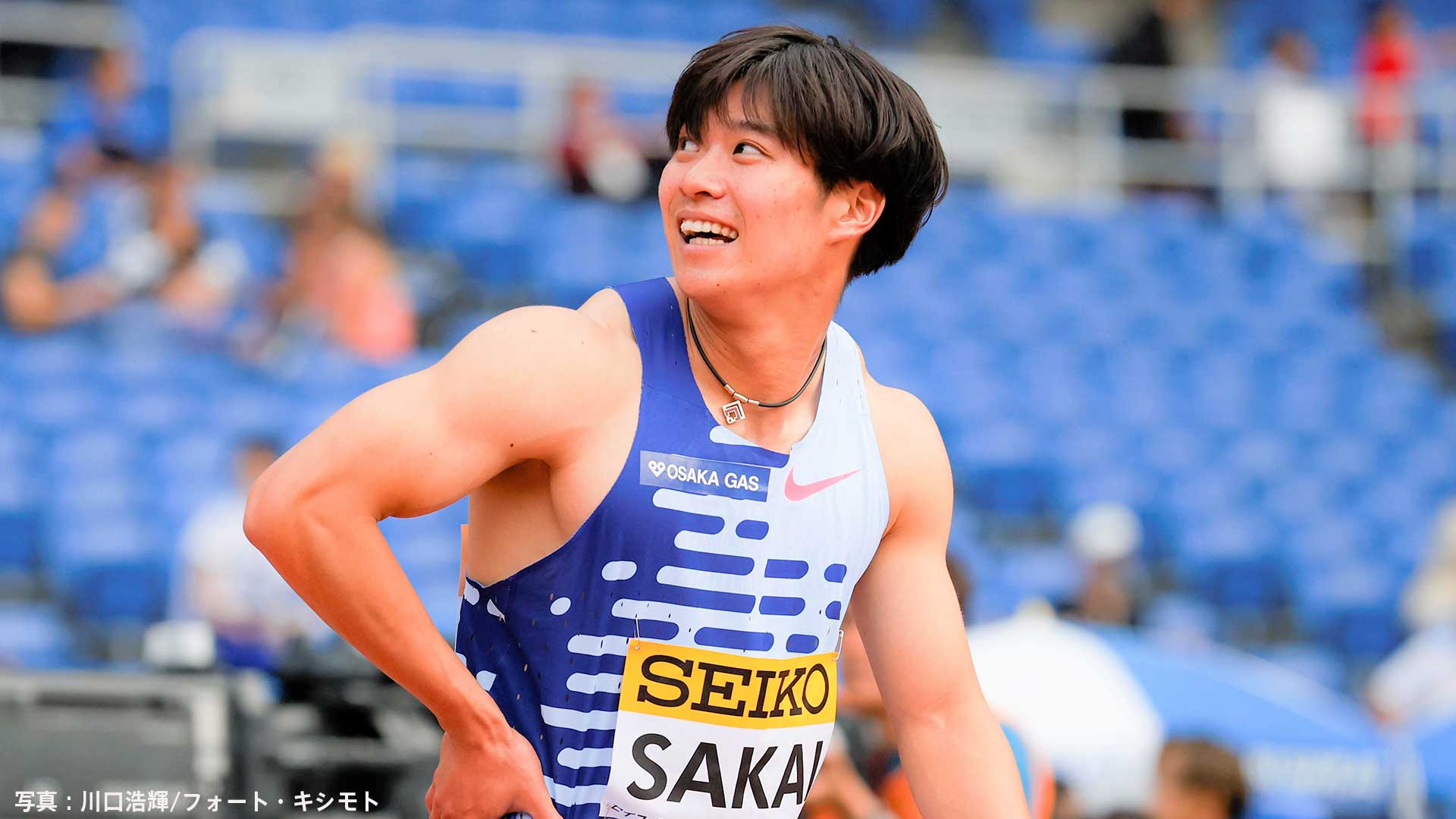 男子100m、坂井隆一郎が10秒28で予選突破 五輪イヤーで今季初戦