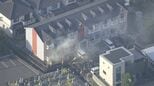 焼け跡から男性の遺体… 木造アパートの一室から出火 岐阜・大垣市|TBS NEWS DIG