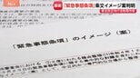 『緊急事態条項』条文イメージ案が判明 「議員任期延長」「緊急政令」「オンライン国会」の3点が項目に|TBS NEWS DIG