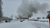 米沢ヤクルト販売で火災 現在も消火活動中(山形県米沢市) | 山形のニュース│TUYテレビユー山形