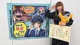 【 中川翔子 】詐欺防止イラスト「愛と正義と感謝の心で絵を描いた」中野警察署で表彰　ピーポくん抱いて敬礼|TBS NEWS DIG