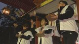 「鬼は外 福は内」節分を前に別府市の八幡朝見神社で豆まき 参拝者が無病息災願う 大分 | 大分のニュース|OBS NEWS|大分放送