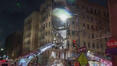 7階建ての集合住宅の一部が突然崩落　避難の2人軽傷　ニューヨーク市| TBS CROSS DIG with Bloomberg