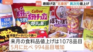 6月の食料品値上げ1000品目超　材料、容器、ガス代… 唐揚げ店は“五重苦”に「異次元の世界に突入した」　中東情勢が直撃| TBS CROSS DIG with Bloomberg
