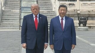 トランプ大統領 習近平国家主席の到着を空軍基地で出迎えへ　異例の厚遇で会談の成功につなげたい考えか| TBS CROSS DIG with Bloomberg