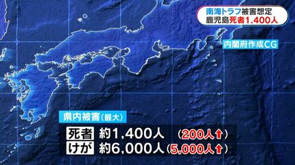 南海トラフ巨大地震 国が被害想定を見直し 全国死者は最大30万人