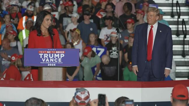 トランプ次期政権 国家情報長官に元民主党下院議員のギャバード氏 「超党派の支持を得ている」|TBS NEWS DIG