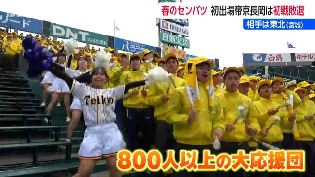相手は伝統校・東北【春のセンバツ初出場】帝京長岡は初戦敗退も「夏に絶対もう1回来る」|TBS NEWS DIG