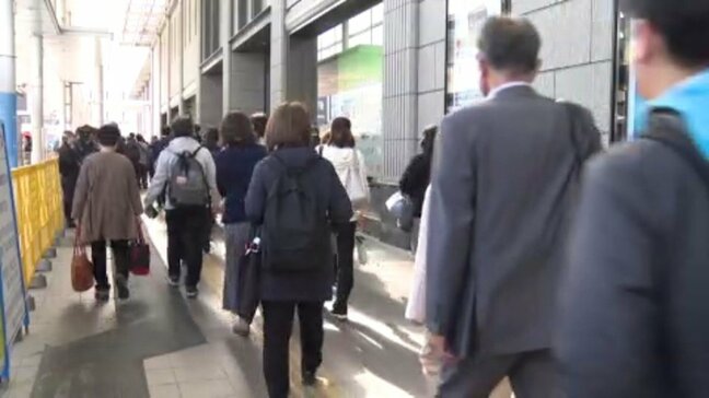 「休めた」「ゆううつ」「頑張ろう」 最大11連休のGWが終わり通勤・通学の風景戻る 愛媛・松山|TBS NEWS DIG