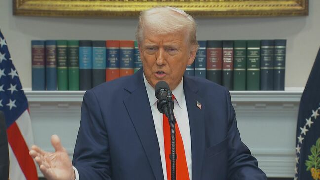 トランプ大統領がウクライナへの軍事支援の一時停止を命令か 米報道|TBS NEWS DIG