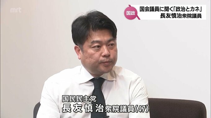 「政治とカネ」シリーズ国会議員に聞く 長友慎治衆院議員 | MRTニュース | MRT宮崎放送